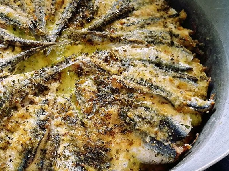 Ricetta Sarde e patate al forno